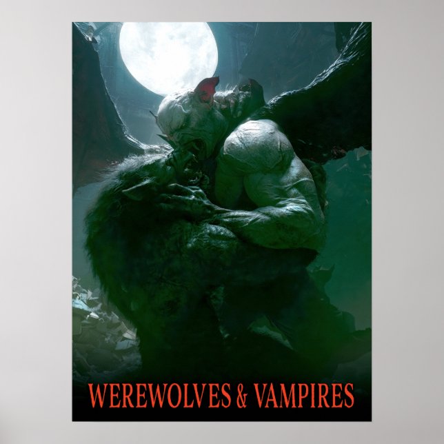 Werewolves & Vampires - Dominence Poster (Front)