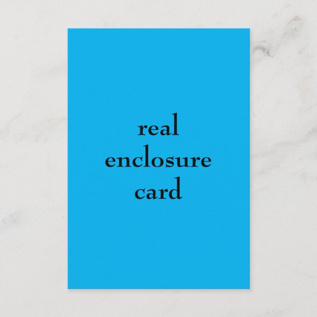 wergergr enclosure card (Front)