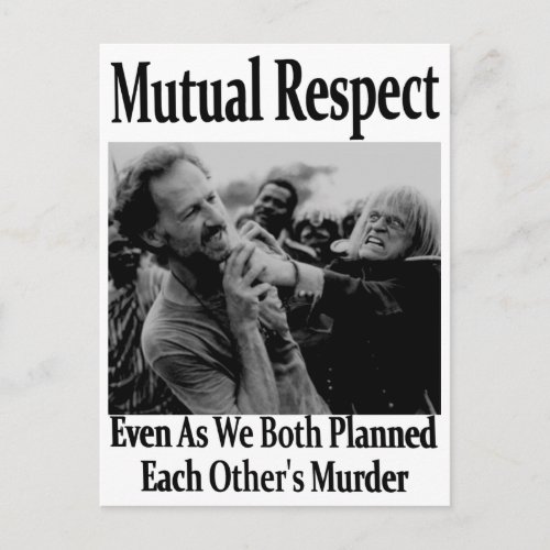 Werner Herzog and Klaus Kinskis Mutual Respect Postcard