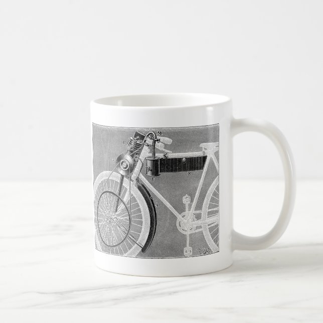 Werner Motorcycle, 1898 Coffee Mug (Right)