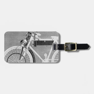 Werner Motorcycle, 1898 Luggage Tag