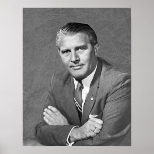 Wernher von Braun Poster