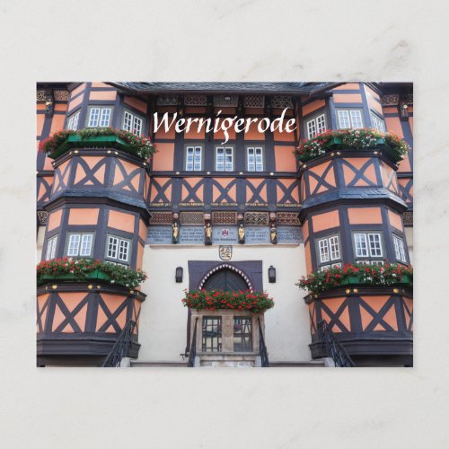 Wernigerode photo postcard