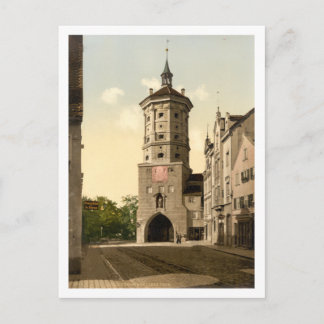Wertachbrucker Tor, Augsburg, Bavaria, Germany Postcard