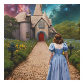 Wes Anderson Galaxy Walk Canvas Print