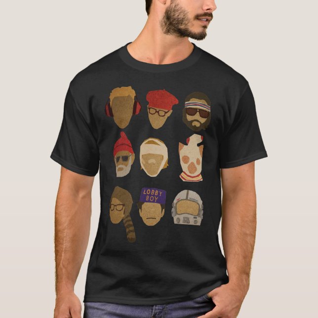Wes Anderson&x27;s Hats Classic T-Shirt (Front)