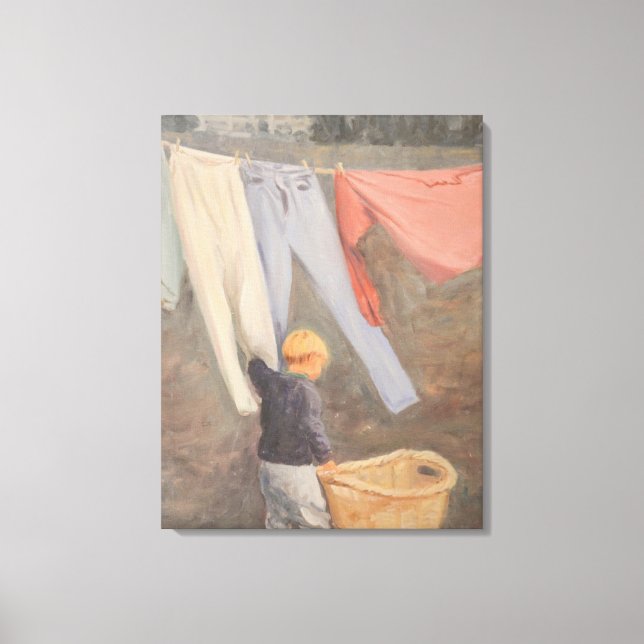 Wes Heeter Canvas Print (Front)