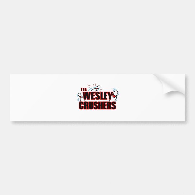 Wesley Crushers Bumper Sticker (Front)