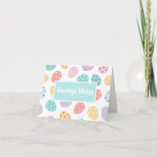 Wesołego Alleluja, Polish Happy Easter Card