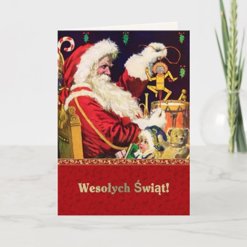 Wesołych Świąt Christmas Cards in Polish