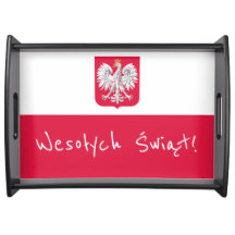 Wesołych Świąt Flaga Polski - Polish Flag