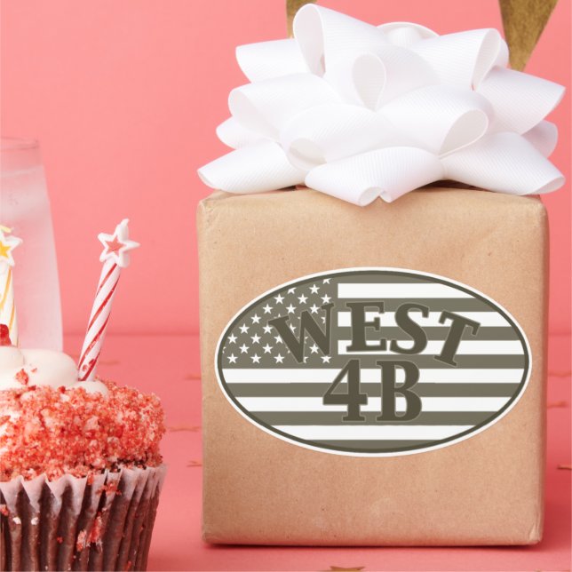 West 4B Sticker (Party)