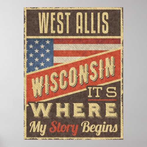 West Allis Wisconsin Poster