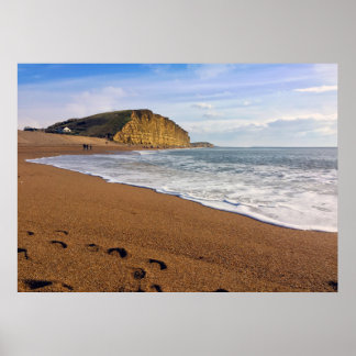 West Bay in Dorset Poster