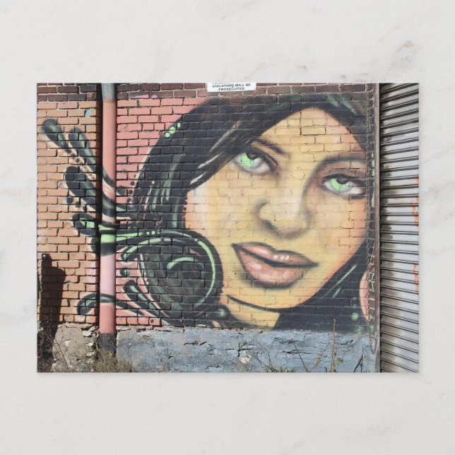 West Bottoms Graffiti Artwork # 3 Postcard (Front)