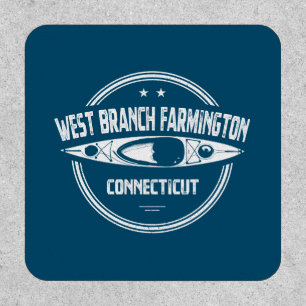 West Branch Farmington River Connecticut Kayaking Patch