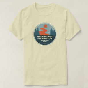 West Branch Farmington Wild And Scenic River T-Shirt