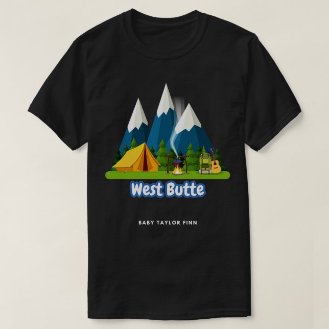 West Butte T-Shirt (Design Front)