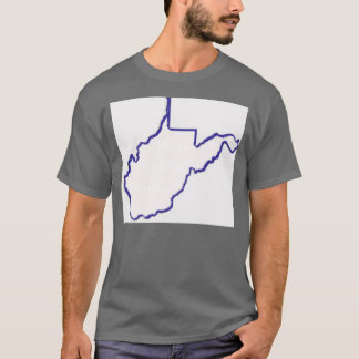 west by god 2, West , Virginia, "By God" T-Shirt