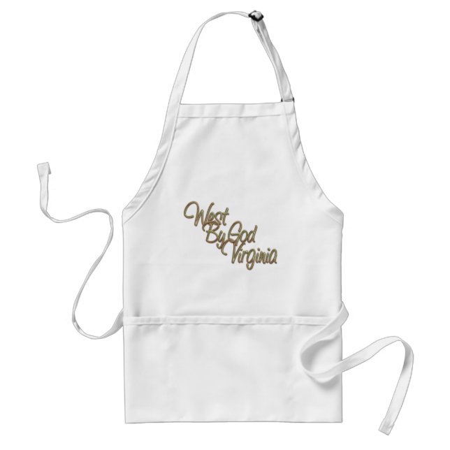 West by God Virginia_2 Adult Apron (Front)
