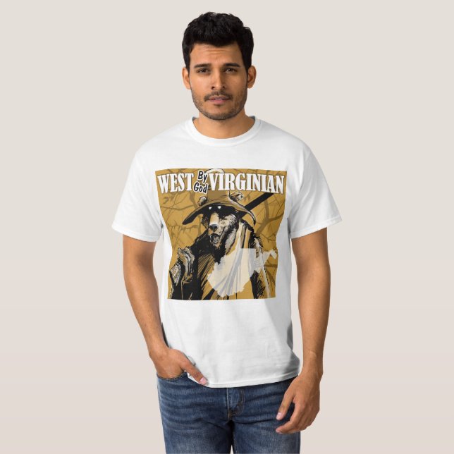 West By God Virginian T-Shirt (Front Full)