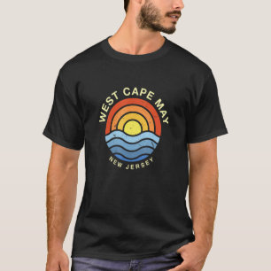 West Cape May New Jersey Nj Summer Us Cities Tropi T-Shirt