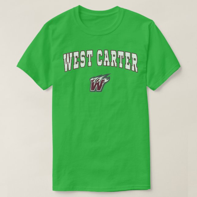 West Carter High School Comets  T-Shirt (Design Front)