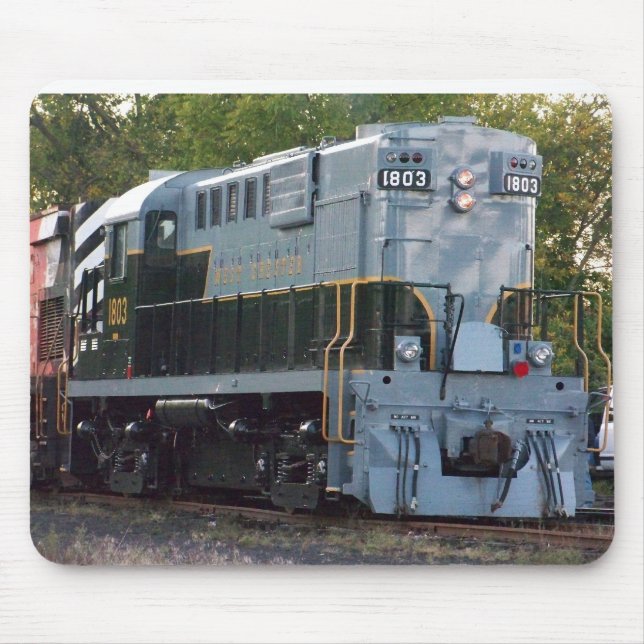 West Chester Railroad Alco RS-18 #1803 Mouse Pad (Front)