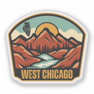 West Chicago, Illinois Sticker
