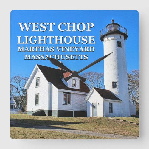 West Chop Lighthouse Marthas Vineyard MA Clock