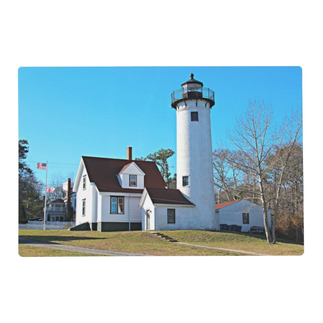 West Chop Lighthouse, Marthas Vineyard MA Placemat (Back)