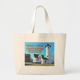 West Chop Lighthouse, Marthas Vineyard MA Tote Bag