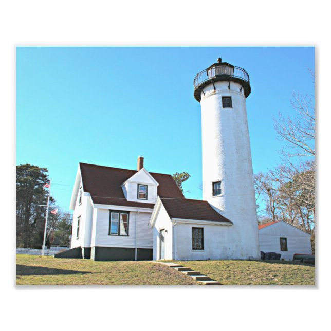 West Chop Lighthouse, Marthas Vineyard Photo Print (Front)
