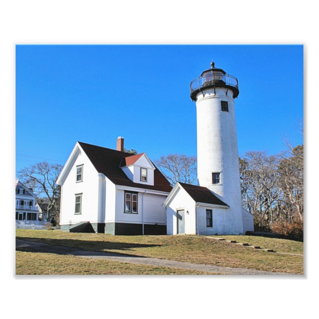 West Chop Lighthouse, Marthas Vineyard Photo Print (Front)