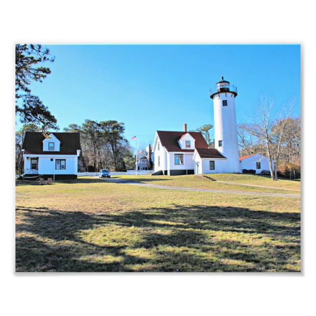 West Chop Lighthouse, Marthas Vineyard Photo Print (Front)
