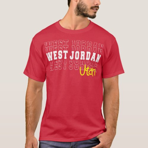West city Utah West UT T_Shirt
