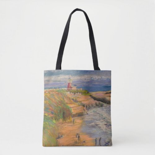 West Cliff Dog Beach  Sailing into Sunset Tote Bag