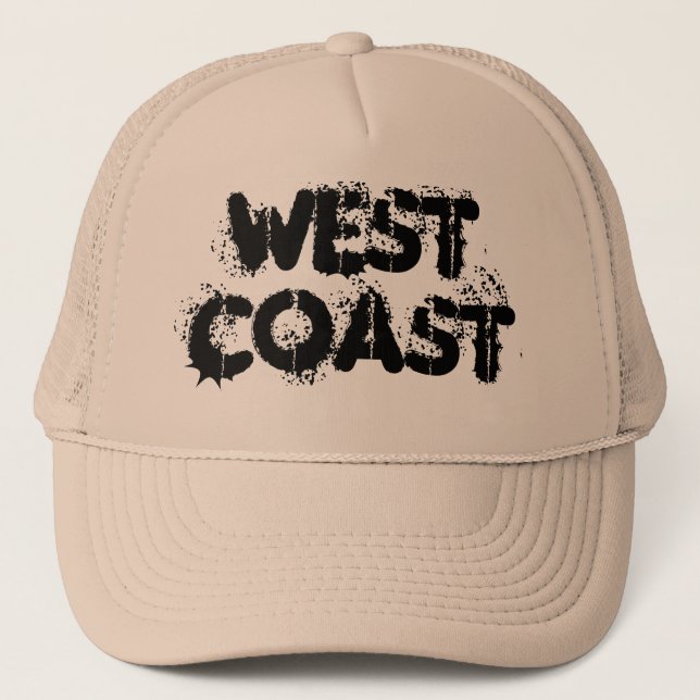 West Coast CUSTOM CAPS BY WASTELANDMUSIC.COM (Front)