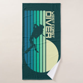 West Coast Diver SC Bath Towel