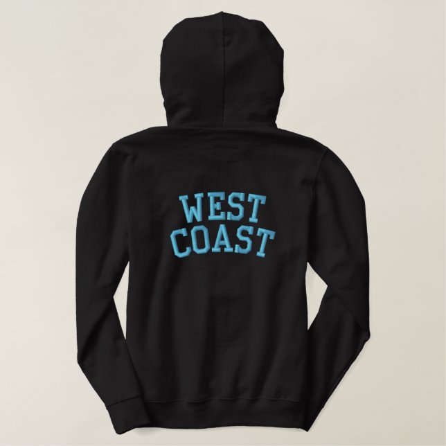 West Coast Embroidered Shirt (Design Back)