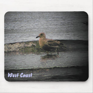West Coast Gull Mouse Pad