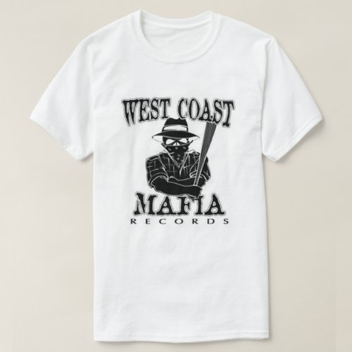 West Coast Mafia _ White T_Shirt