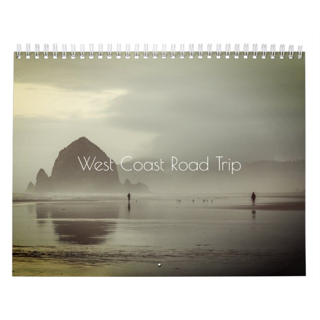 West Coast Road Trip Calendar (Cover)