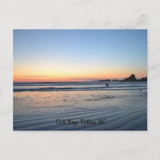 West Coast Sunset, Cox Bay, Tofino Postcard