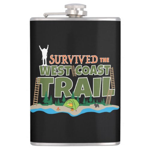 West Coast Trail I Survived the West Coast Trail Flask