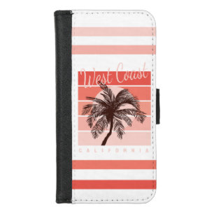 West Coast Vibes: California Sunset iPhone 8/7 Wallet Case