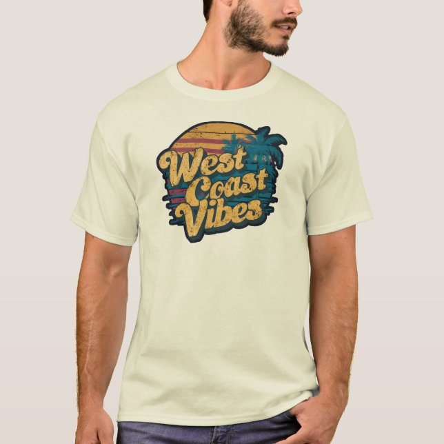West Coast Vibes T-Shirt (Front)