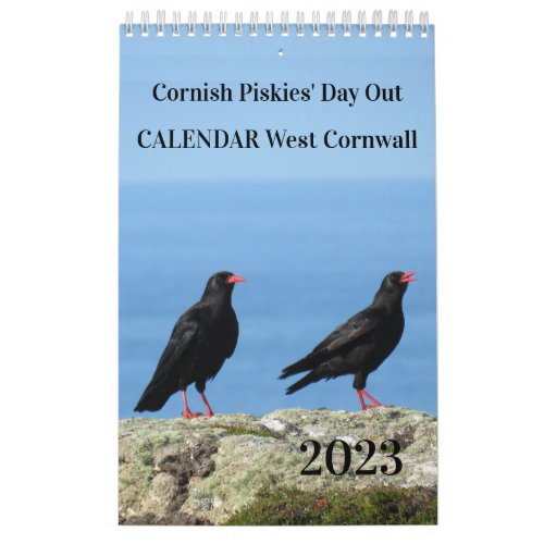 West Cornwall Photography Cornish Piskies Day Out Calendar