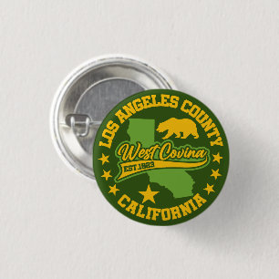 West Covina,California Button