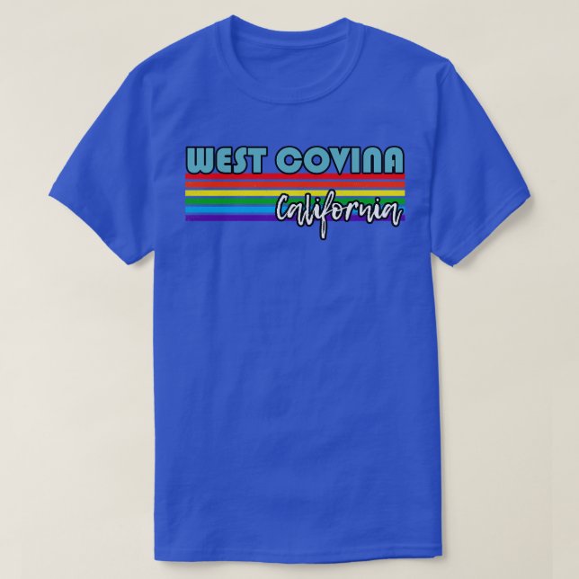 West Covina California Pride West Covina LGBT Gift T-Shirt (Design Front)